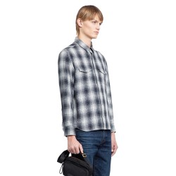 grand check western shirt