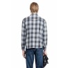 grand check western shirt