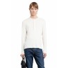 lyocell cotton rib long sleeve henley t-shirt