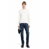 lyocell cotton rib long sleeve henley t-shirt