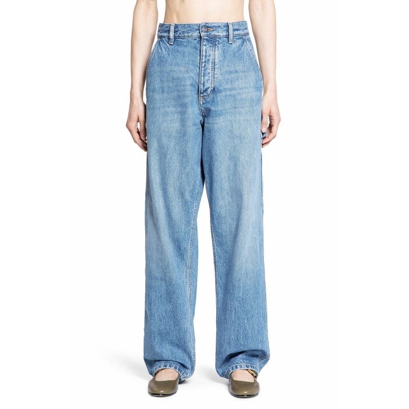 workwear trousers in eco wash denim