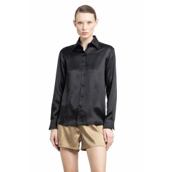 fluid charmeuse silk shirt