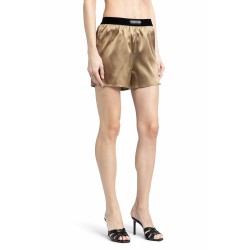 stretch silk satin boxer shorts