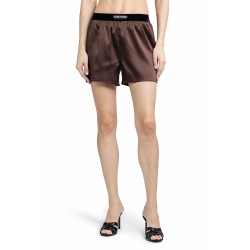 stretch silk satin boxer shorts