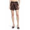 stretch silk satin boxer shorts