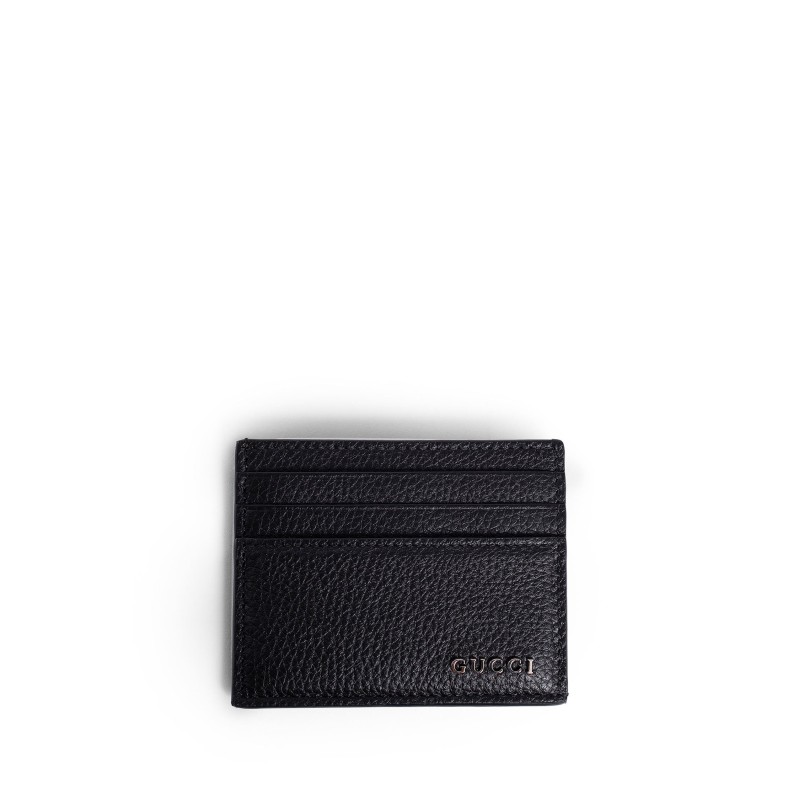 ''gucci'' logo card holder