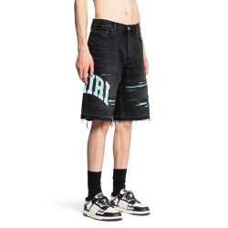 varsity logo repair shorts