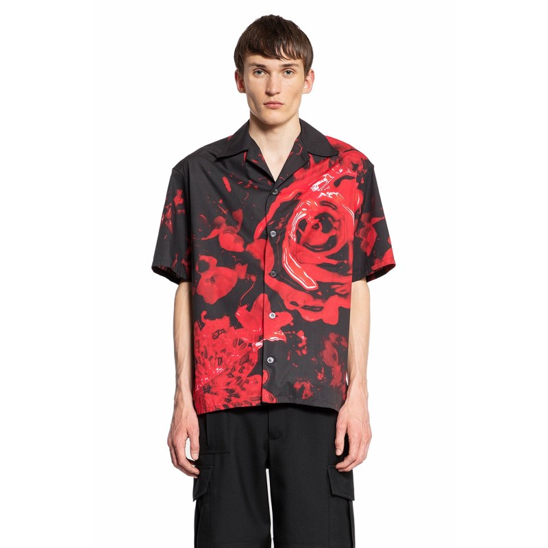 wax flower hawaiian shirt