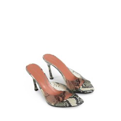 alexa snake printed 95 pvc mules