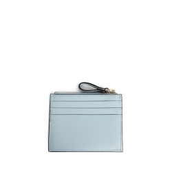 rockstud calfskin zipped cardholder