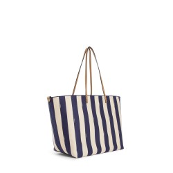 roll reversible large shopper in pequin striped