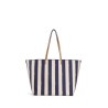 roll reversible large shopper in pequin striped