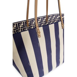 roll reversible large shopper in pequin striped