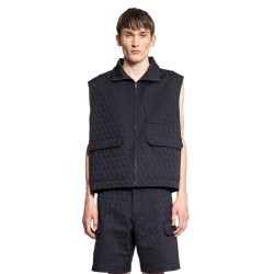 cotton toile utility vest