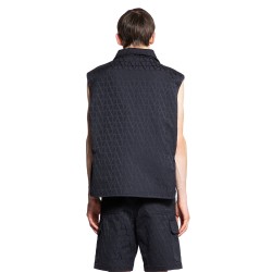 cotton toile utility vest