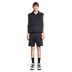 cotton toile utility vest