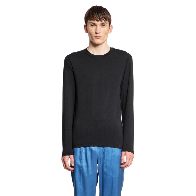 cotton modal long sleeve t-shirt