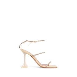 gilda glass sandals