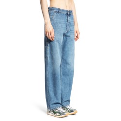 workwear jeans in washed denim