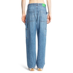 workwear jeans in washed denim