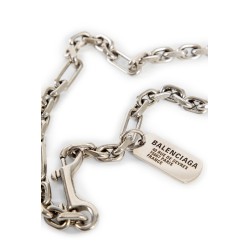 tag carabiner necklace