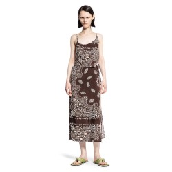 bandana print midi dress