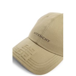 givenchy 4g embroidered cap in canvas