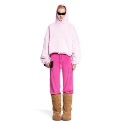 bb balenciaga cropped hoodie