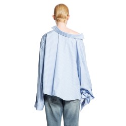 asymmetric off shoulder shirt