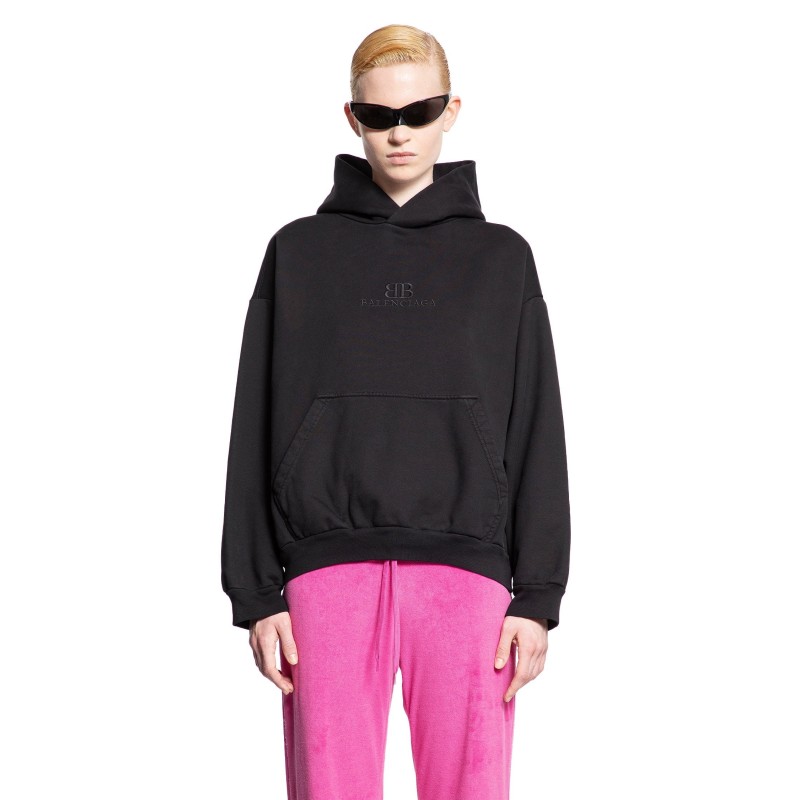 bb balenciaga medium fit hoodie