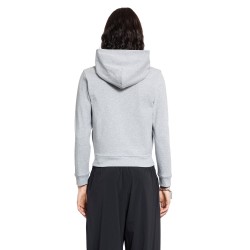 slim fit zip-up hoodie