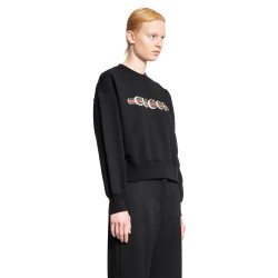 gucci web print boxy sweatshirt