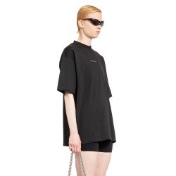 rhinestone balenciaga back medium fit t-shirt