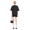 rhinestone balenciaga back medium fit t-shirt