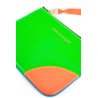 super fluo classic leather line wallet