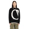 ow maxi logo sweater