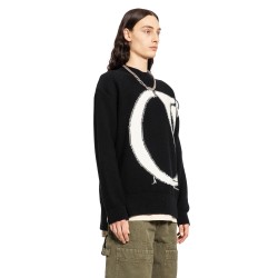 ow maxi logo sweater