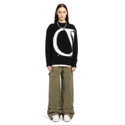 ow maxi logo sweater