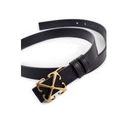 arrow leather belt