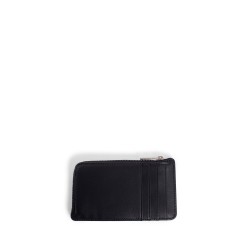 coin card holder in satin calfskin