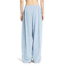 large pyjama pants in striped light fleece