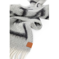 loewe scarf in wool and mohair