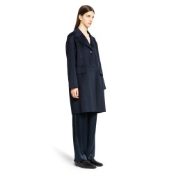 single-breasted wool coat