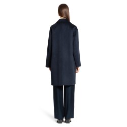 single-breasted wool coat