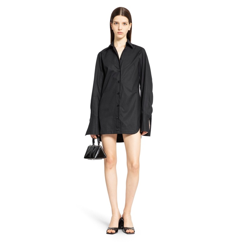 mini shirt dress in parachute canvas