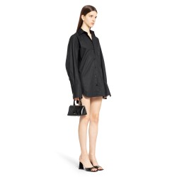 mini shirt dress in parachute canvas