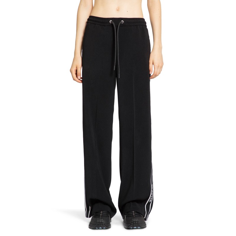 satin track pants