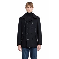 japanese melton peacoat