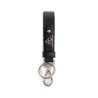 saffiano leather keychain