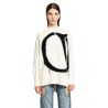 ow maxi logo sweater